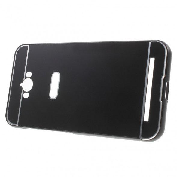 Алюминиевый бампер чехол для Asus Zenfone Max (ZC550KL) (Черный)