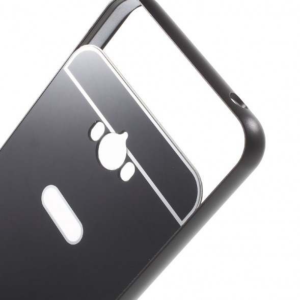 Алюминиевый бампер чехол для Asus Zenfone Max (ZC550KL) (Черный)