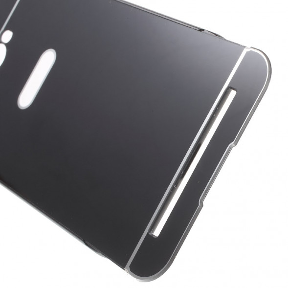 Алюминиевый бампер чехол для Asus Zenfone Max (ZC550KL) (Черный)