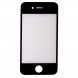 Стекло для iPhone 4 (Черное)