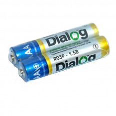 Батарейка мизинчиковая AAA Dialog R03P-2BL 1.5В