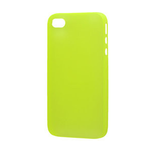 Чехол накладка для iPhone 4, Apple iPhone 4S (зеленый)