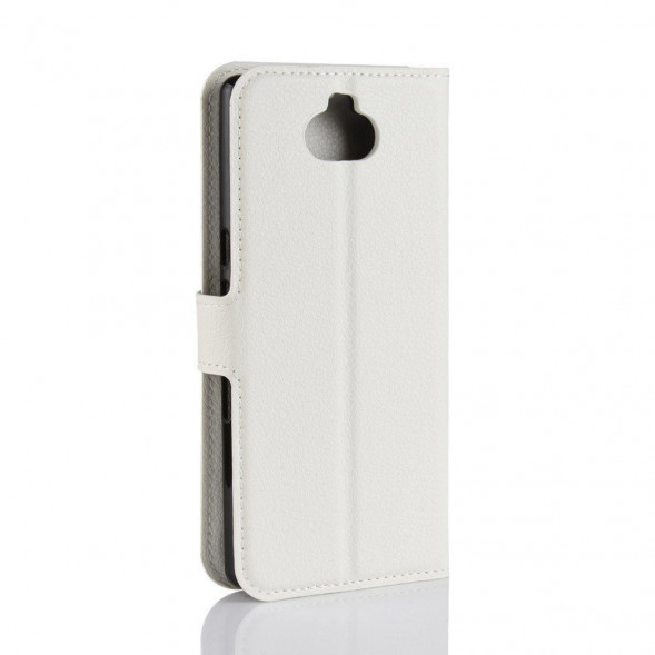 Чехол с визитницей для Sony Xperia XA3 (белый)