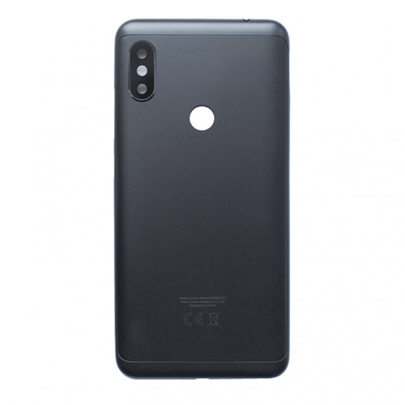 Задняя крышка корпус для Xiaomi Redmi Note 6 Pro (Черный)