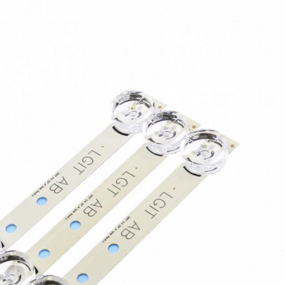 Светодиодная подсветка для телевизоров LG 32 32LB Innotek DRT 3.0 (комплект 3 шт.)