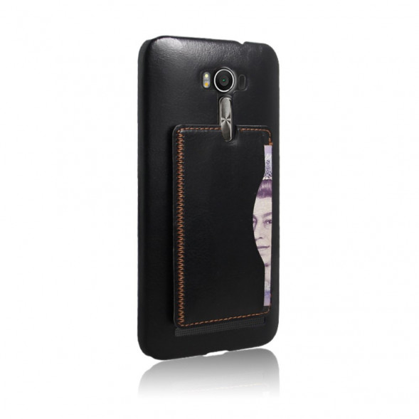 Чехол с подставкой для Asus Zenfone 2 Laser ZE500KL (Черный)