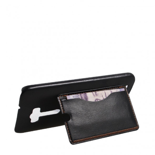 Чехол с подставкой для Asus Zenfone 2 Laser ZE500KL (Черный)