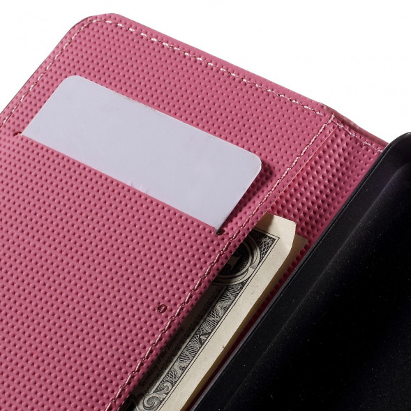 Чехол книжка с рисунком для Microsoft Lumia 550 (Ветка сливы)