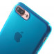 Силиконовый TPU чехол накладка для iPhone 7 Plus (Синий)