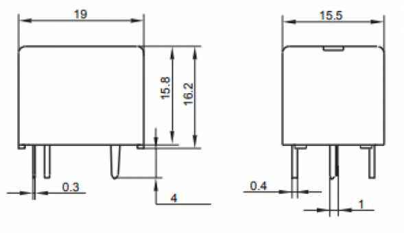 HF33F/024-ZT HONGFA Реле электромагнитное