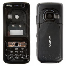 Корпус Nokia N73 с клавиатурой (черный)