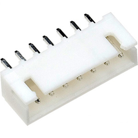 WF-7 pin 2.54mm Разъем питания низковольтный (белый)