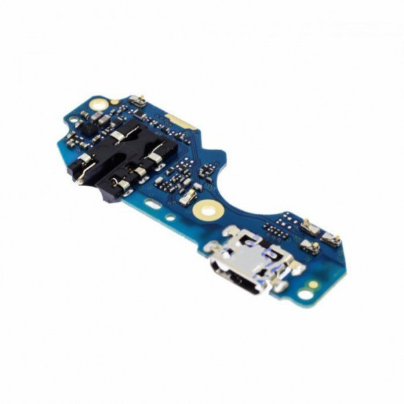 Шлейф для Infinix Smart 6 плата на разъем зарядки, гарнитуры и микрофон