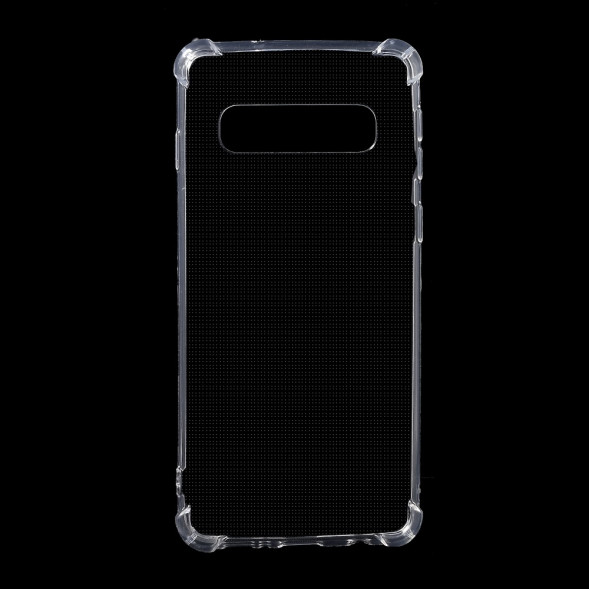 Силиконовый прозрачный чехол для Samsung Galaxy S10