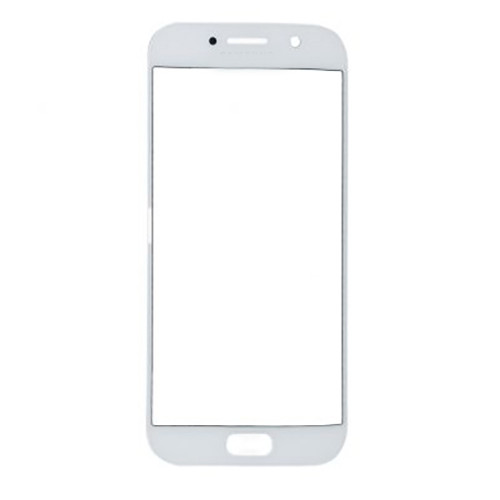 Стекло Samsung Galaxy A3 2017 SM-A320F (белый) под переклейку