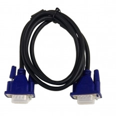 Кабель SVGA(m) - SVGA(f) Exployd EX-K-1367 EASY, 1.0м  (чёрный, синяя вставка)