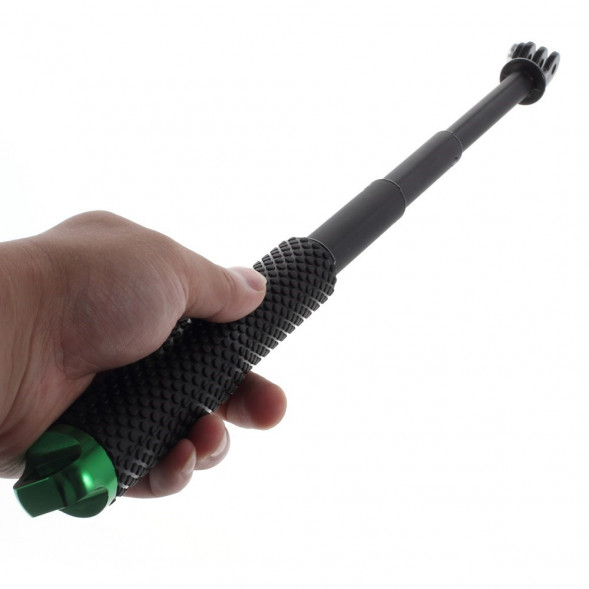 Телескопический мини монопод с адаптером для камеры GoPro Hero 4, 3+, 3, 2, 1 (Зеленый)