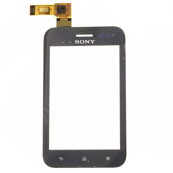 Тачскрин для Sony Xperia ST21i/ST21i2 (Tipo/Tipo Dual) в сборе (Черный)