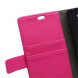Чехол книжка с визитницей для LG Magna H502F H500F (Малиновый)