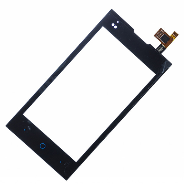 Тачскрин для ZTE V815W (Kis 2 Max) (Черный)