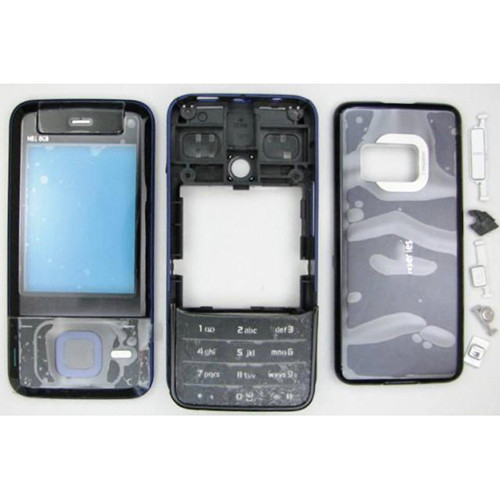 Корпус Nokia N81 с клавиатурой (черный)
