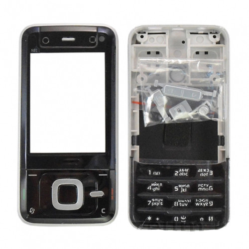 Корпус Nokia N81 с клавиатурой (черный)