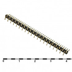 Разъем PLL1.27-1x40S H1=1.0