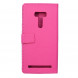 Чехол книжка с визитницей Asus ZenFone Selfie ZD551KL (малиновый)