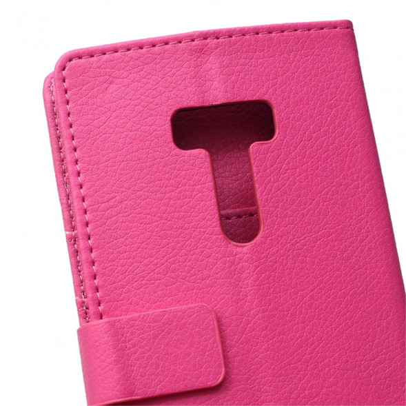 Чехол книжка с визитницей Asus ZenFone Selfie ZD551KL (малиновый)