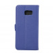 Чехол книжка с визитницей для Samsung Galaxy S6 EDGE+ G928 (Синий)