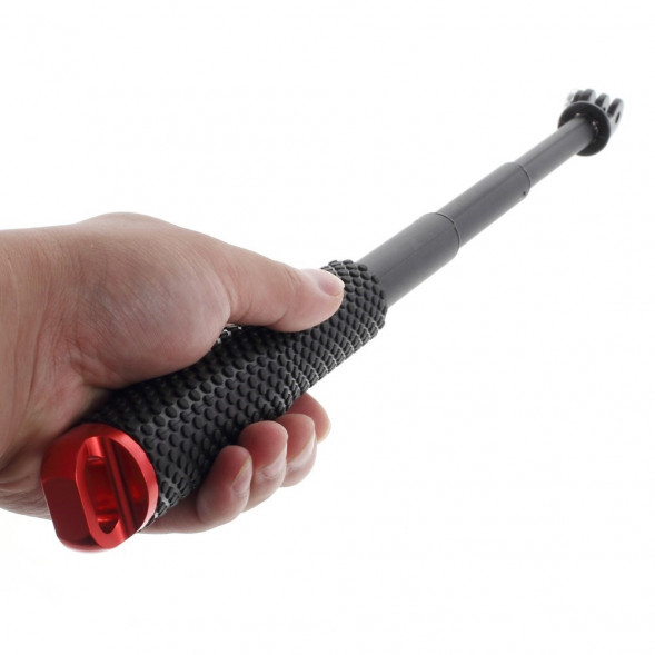 Телескопический мини монопод с адаптером для камеры GoPro Hero 4, 3+, 3, 2, 1 (Красный)