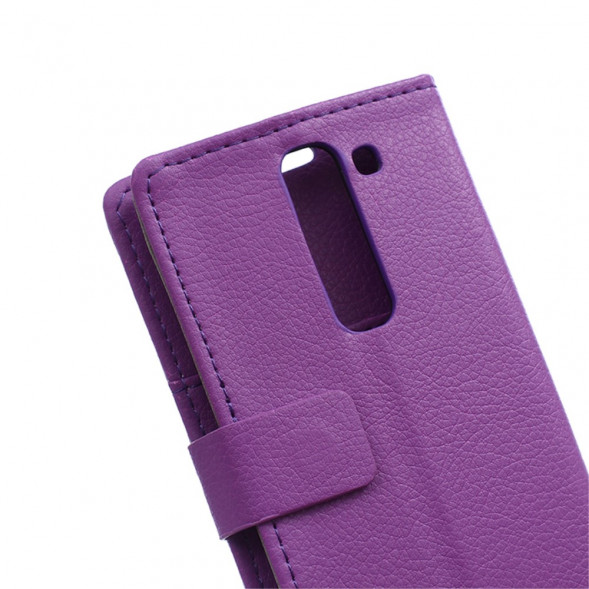 Чехол книжка с визитницей для LG Magna H502F H500F (Фиолетовый)
