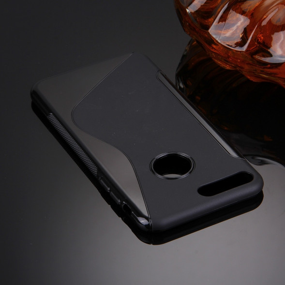 Антискользящий чехол для iPhone 7 Plus (Черный)