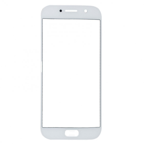 Стекло Samsung SM-A520F A5 2017 (белый) под переклейку