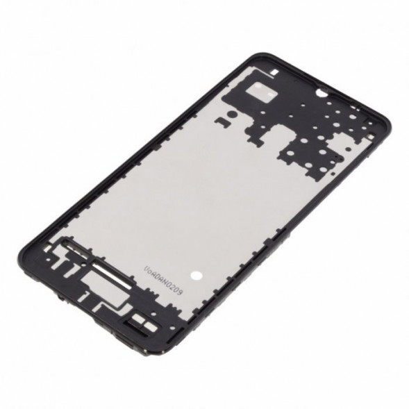 Рамка дисплея для Samsung M127 Galaxy M12 (Черный) средняя часть корпуса