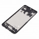 Рамка дисплея для Samsung M127 Galaxy M12 (Черный) средняя часть корпуса