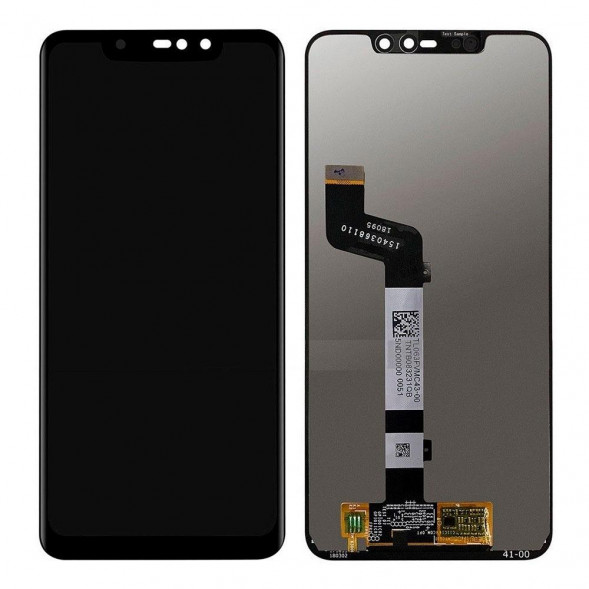 Дисплей Xiaomi Redmi Note 6 Pro в сборе с тачскрином (черный)