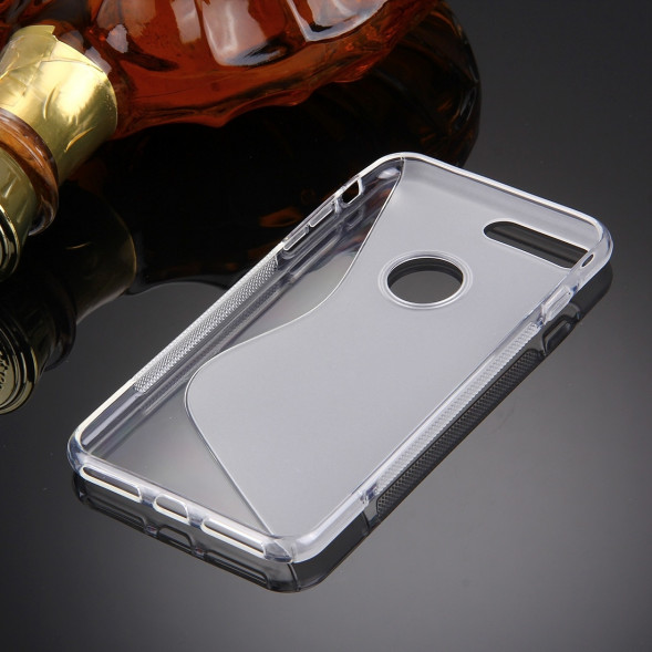 Антискользящий чехол для iPhone 7 Plus (Прозрачный)