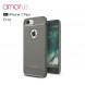 Чехол - накладка Carbon Fibre для iPhone 7 Plus (серый)
