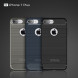 Чехол - накладка Carbon Fibre для iPhone 7 Plus (серый)