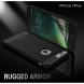 Чехол - накладка Carbon Fibre для iPhone 7 Plus (серый)