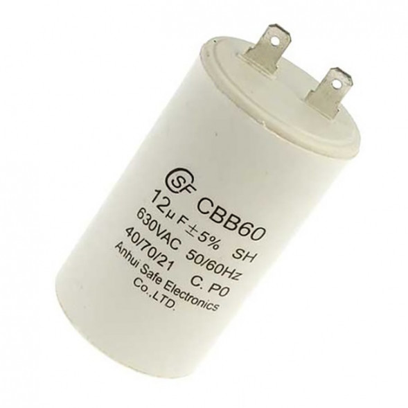 CBB60 12uF 630V (SAIFU) Конденсатор пусковой