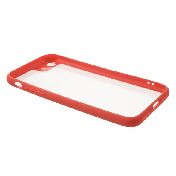 Ультратонкий чехол-бампер для iPhone 8, 7 (красный)