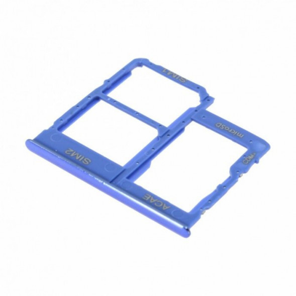 Контейнер SIM лоток для Samsung A315 Galaxy A31 (Синий)