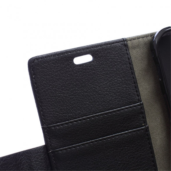 Чехол книжка с визитницей Asus ZenFone Selfie (ZD551KL, ZD550KL) (Черный)