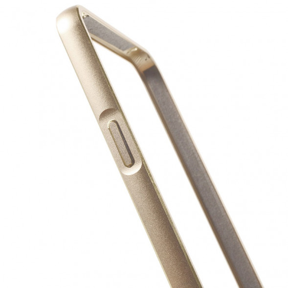 Алюминиевый бампер для Samsung Galaxy A5 (2016) SM-A510 (Золотистый)