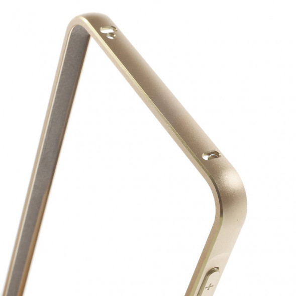 Алюминиевый бампер для Samsung Galaxy A5 (2016) SM-A510 (Золотистый)