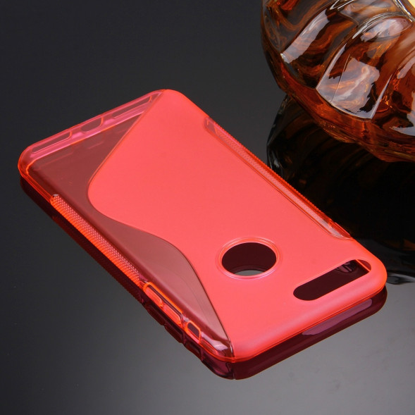 Антискользящий чехол для iPhone 7 Plus (Малиновый)