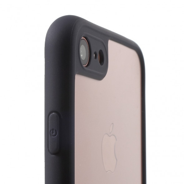 Ультратонкий чехол-бампер для iPhone 8, 7 (черный)