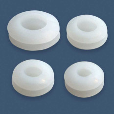 Втулка проходная Втулки 5х11х7х5.5х1.5 white